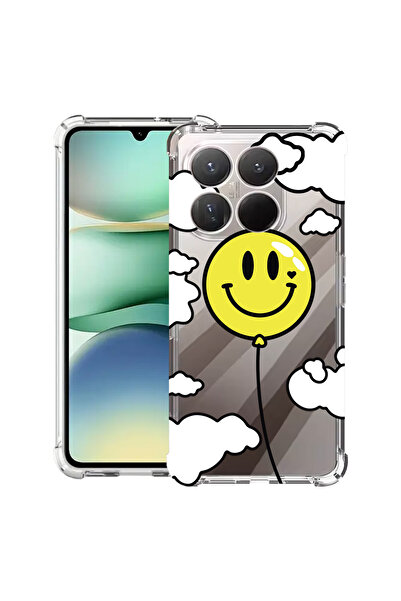 bestcase Carcasă antișoc pentru Xiaomi 17, cu design cu balon zâmbet, 2099999...