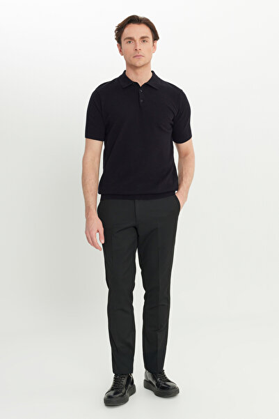 ALTINYILDIZ CLASSICS Ανδρικό μπλουζάκι από 100% βαμβάκι, κανονική εφαρμογή, κανονική εφαρμογή, πλεκτό μπλουζάκι με λαιμόκοψη πόλο