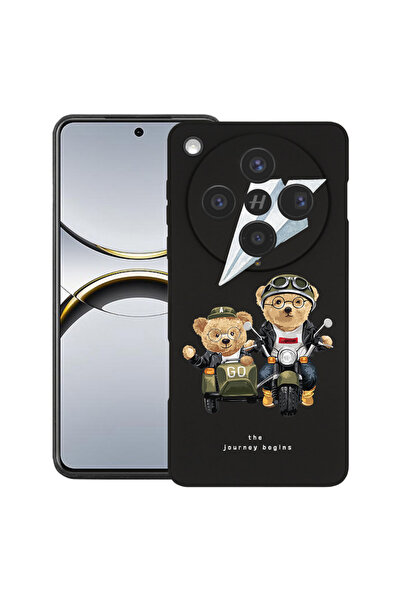 bestcase Husă premium din silicon pentru OPPO Find X8, cu design Teddy On The...