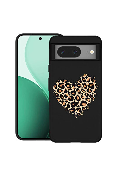 bestcase Carcasă ultra subțire TPU pentru Google Pixel 8, cu design leopard ș...
