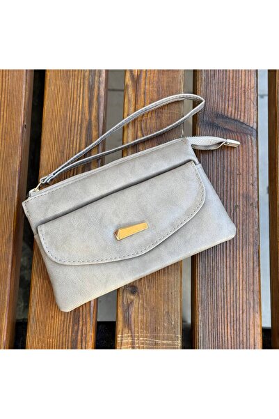 Çanta Trend Women's Leather-Like Handbag Suitable for Use with a Phone