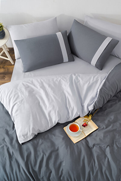 VENICA MASCUSE Ranforce Double Luxury Duvet Cover Set (Fitted Sheet)