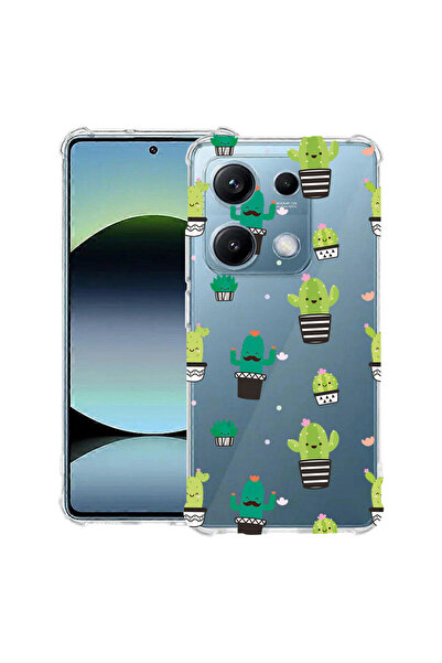 bestcase Carcasă antișoc pentru OPPO A6 Pro, cu design Happy Cactus, 2099996 AS 165