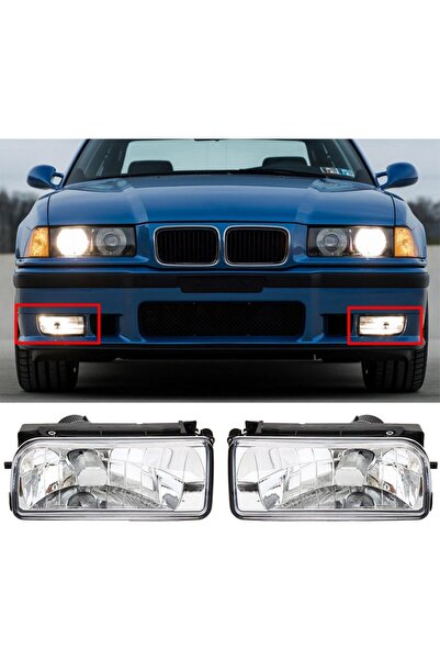 X POWER TUNİNG bmw e36 (1992-1998) uyumlu beyaz cam sis farı