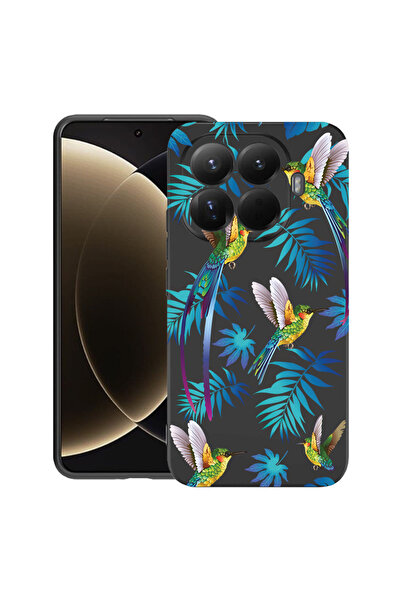 bestcase Husă premium din silicon pentru Xiaomi 15T Pro, cu design Wild Tropical, 3100018 PB 186