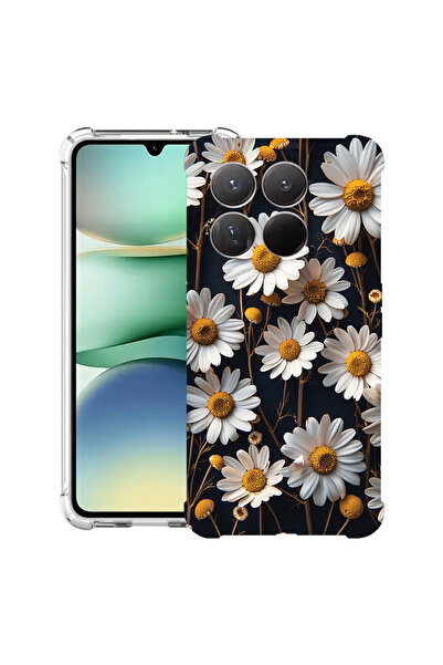 bestcase Husa antișoc pentru Motorola Edge 70, 3D Daisy