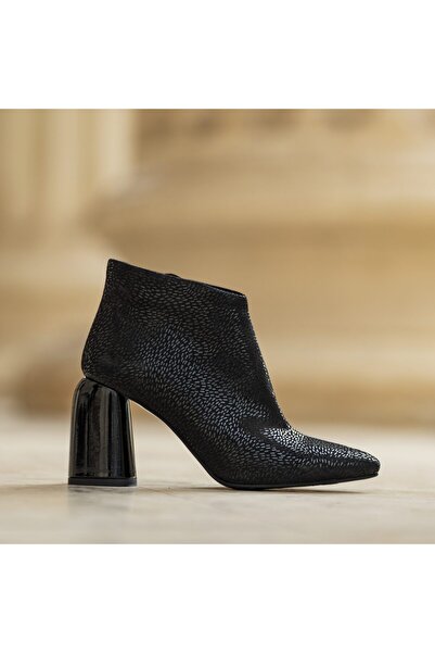 CONDUR by alexandru Women's Boots Made of Genuine Leather Jacqueline Black Cat