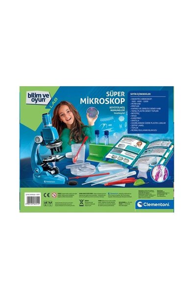 CLEMENTONI 64741 Science and Play - Super Microscope