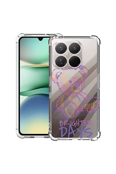bestcase Carcasă antișoc pentru Xiaomi 15T, cu design Teddy Bear Brighter Day...
