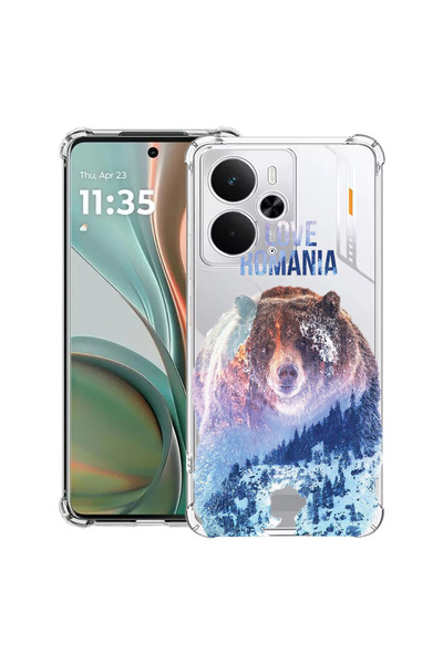 bestcase Husa Anti-Soc Pentru Poco M7 Pro 5G, cu Design I Love Romania, 20999...