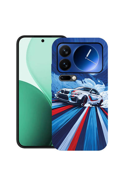 bestcase Carcasa TPU Ultra Subtire pentru Xiaomi 17 Pro, cu Design BMW 3 E46,...