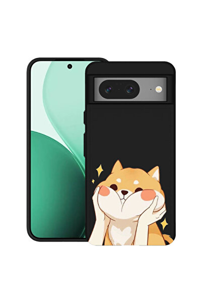 bestcase Carcasă ultra subțire TPU pentru Google Pixel 8, cu design Emoji - P...