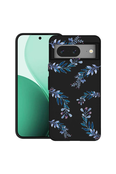 bestcase Carcasă ultra subțire TPU pentru Google Pixel 8, cu design floral al...