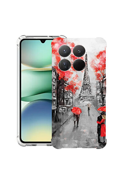 bestcase Husa antișoc compatibilă cu Motorola Moto G86 Power, Turnul Eiffel Paris