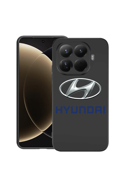 bestcase Husă premium din silicon pentru Xiaomi 15T Pro, cu design Hyundai, 3...