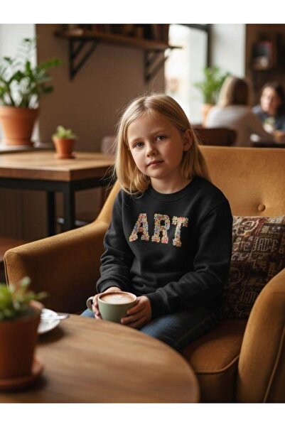 Zekids Φούτερ με καλλιγραφία για κορίτσια