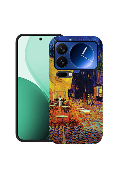 bestcase Carcasă ultra subțire TPU pentru Xiaomi 17 Pro, cu design Van Gogh C...