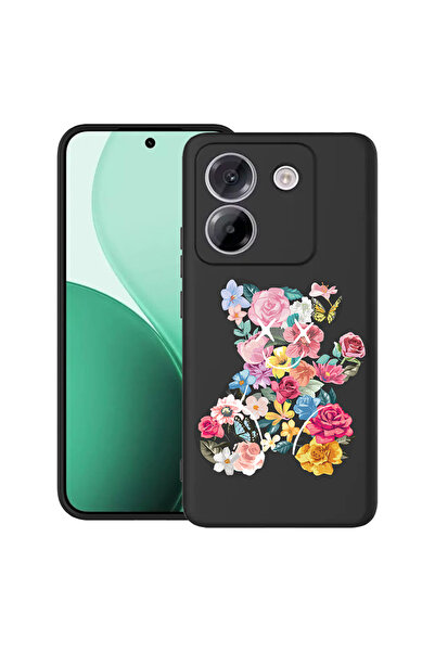 bestcase Carcasă ultra subțire TPU pentru Poco M7 Pro 5G, cu design ursuleț d...