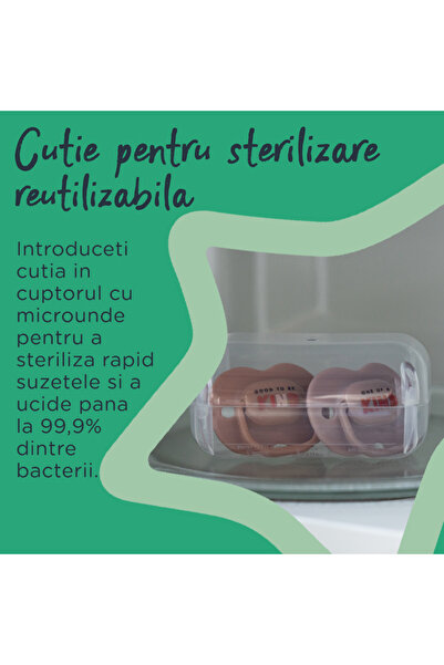 tommee tippee Suzeta ortodontica Anytime, 6-18 luni, 2 buc