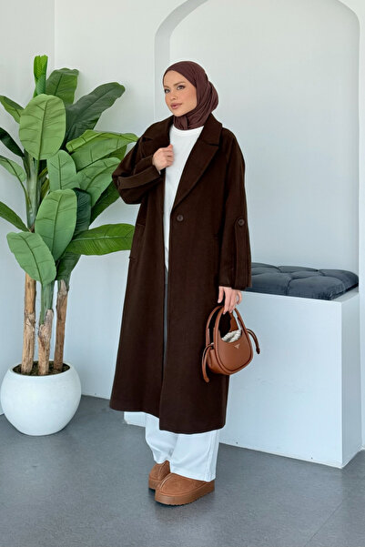 Şulemoda Giyim Zenom Coat Brown