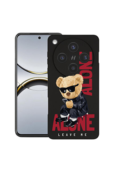 bestcase Husă premium din silicon pentru OPPO Find X8, cu design Leave Me Alo...