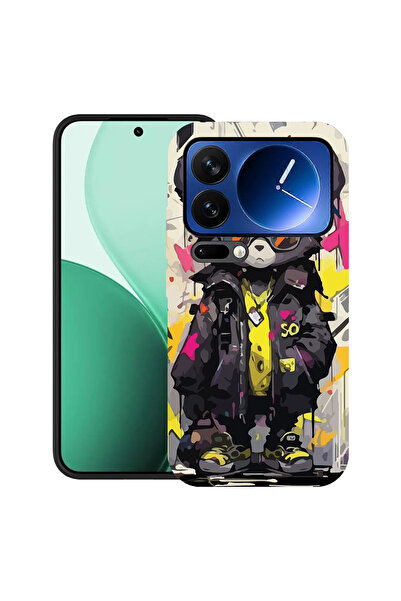 bestcase Carcasă ultra subțire TPU pentru Xiaomi 17 Pro, cu design Teddy Bear...