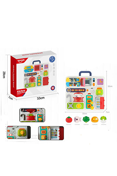 Other Huanger Interactive Kitchen Toy – Educational Playset for Toddlers (18+...