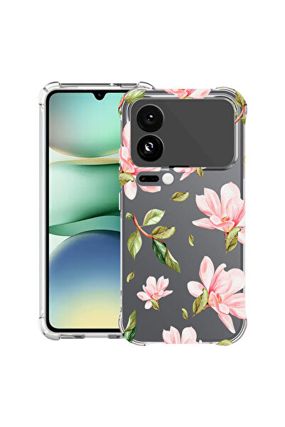 bestcase Carcasă antișoc pentru Xiaomi 17 Pro, cu Design Flowers Collection, ...
