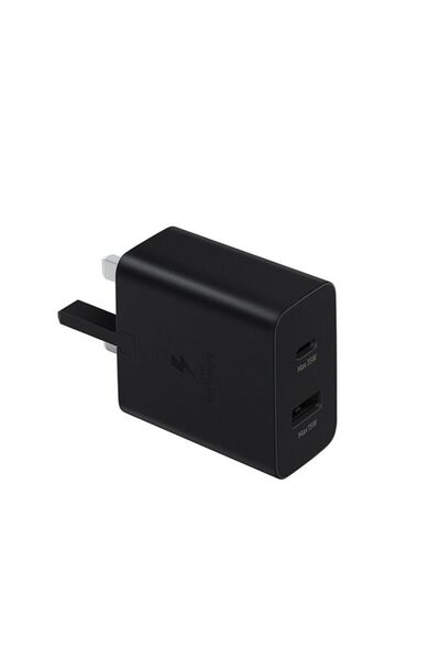 Generic 35W PD Wall Charger Duo USB-C USB-A Black