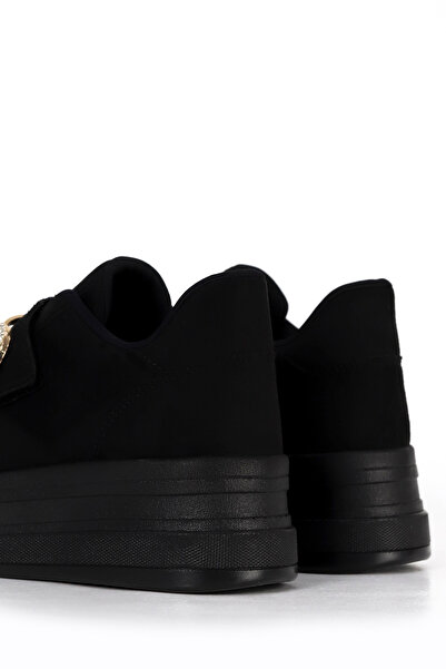 Mamito Ayakkabı Mdl 1477 Gold Metal Stone Buckle Detailed Sports Shoes