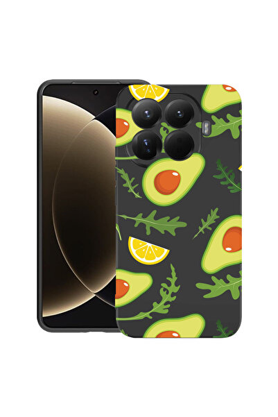 bestcase Husă premium din silicon pentru Xiaomi 15T Pro, cu design Avocado, 3100018 PB 760