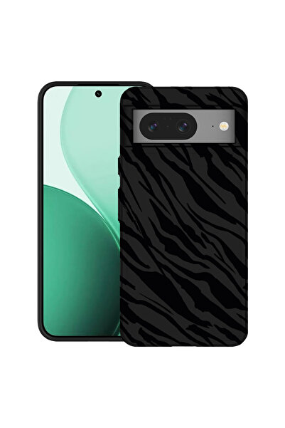 bestcase Carcasă ultra subțire TPU pentru Google Pixel 8, cu design model zebră, 2100008 B 1059