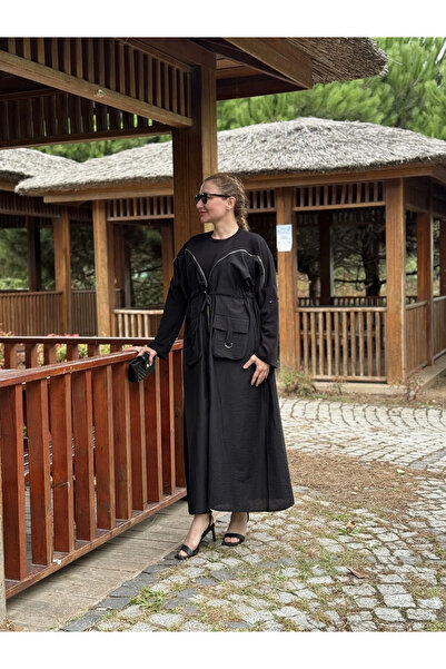 EL jadida Women's Zipper Detailed Dress