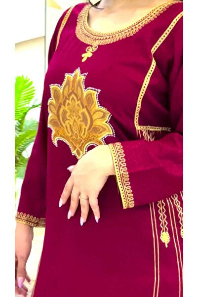 Zainah Jalabiya Embroidery Festival and Party Dress for Women
