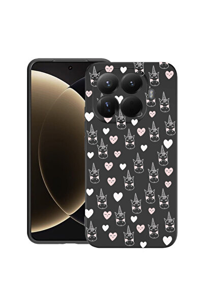 bestcase Husă premium din silicon pentru Xiaomi 15T Pro, cu design Sweet Unicorns, 3100018 PB 190
