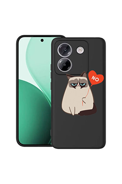 bestcase Carcasă ultra subțire TPU pentru Poco M7 Pro 5G, cu design Meme - Grumpy Says No, 2100003 B 657