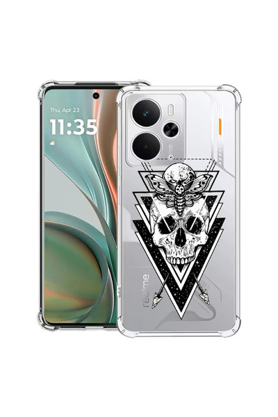 bestcase Carcasă antișoc pentru Poco M7 Pro 5G, cu design craniu, 2099994 AS 191