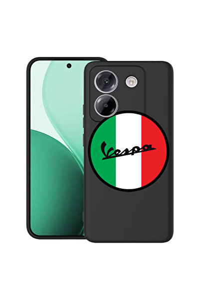 bestcase Carcasă ultra subțire TPU pentru Poco M7 Pro 5G, cu design Vespa, 2100003 B 1708