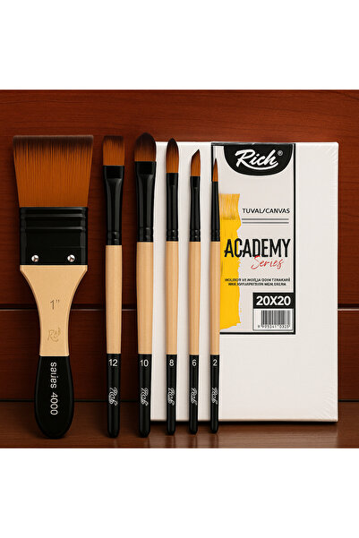 Rich SET 1 FIRÇA + 20X20 TUVAL