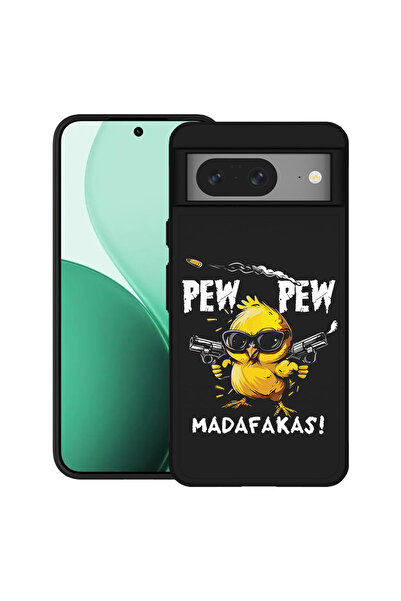 bestcase Carcasă ultra subțire TPU pentru Google Pixel 8, cu design Pew Pew, ...