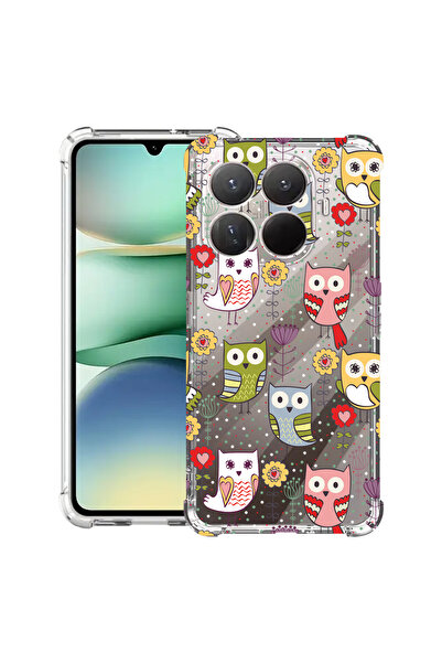 bestcase Carcasă antișoc pentru Xiaomi 15T Pro, cu design cu model bufniță, 2100001 AS 1437