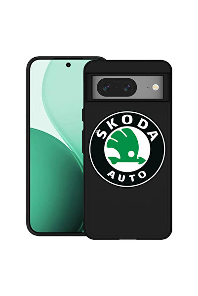 bestcase Carcasă ultra subțire TPU pentru Google Pixel 8, cu design Skoda Cla...