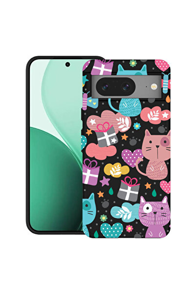 bestcase Carcasă ultra subțire TPU pentru Google Pixel 8, cu design Lovely Ca...