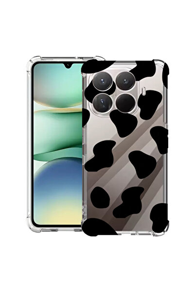 bestcase Carcasă antișoc pentru Xiaomi 15T Pro, cu design Black Cow, 2100001 ...