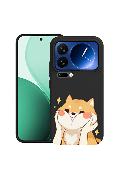 bestcase Carcasă ultra subțire TPU pentru Xiaomi 17 Pro, cu design Emoji - Sweet Cat, 2100006 B 596