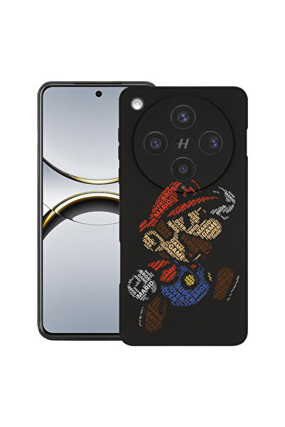 bestcase Husă premium din silicon pentru OPPO Find X8, cu design caligrafic Super Mario, 2043686 PB 1537