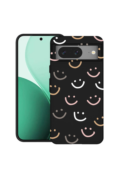 bestcase Carcasă ultra subțire TPU pentru Google Pixel 8, cu design Smile Ple...