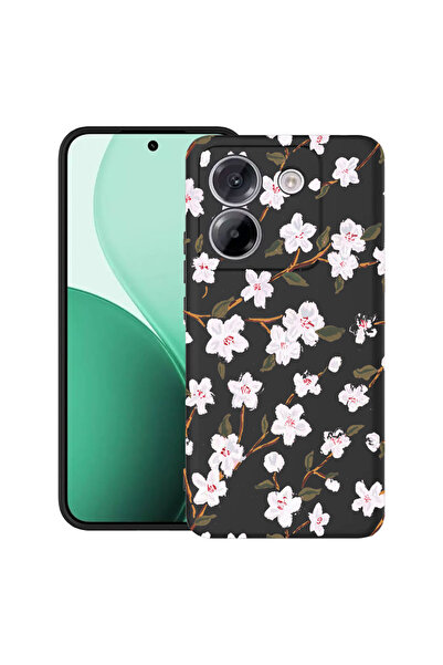bestcase Carcasă ultra subțire TPU pentru Poco M7 Pro 5G, cu design floare de...