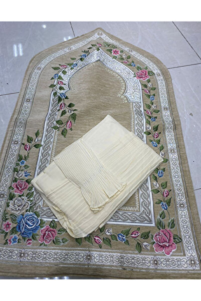 GENERAL سجادة صلاة مع ثوب صلاة،