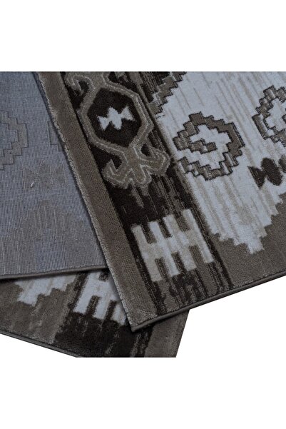 OEM Mink Rug Brown with Beige, Polypropylene, 120 x 200 cm